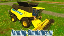 Комбайн «New Holland CR9.90 Yellow» v1.0 для Farming Simulator 2015 - скриншот