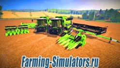 Комбайны «Deutz Fahr 745 RTS» v1.3 для Farming Simulator 2015 - скриншот