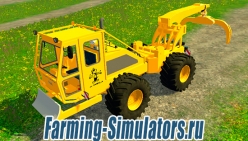 Лесо-погрузчик «Lokomo 928 Debardeur Forestier» v1.2 для Farming Simulator 2015 - скриншот