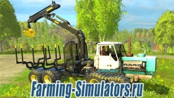 Лесо-погрузчик «Т-150»  для Farming Simulator 2015 - скриншот