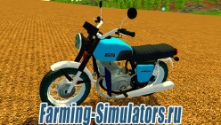 Мотоцикл «ИЖ Юпитер 4» v1.0 для Farming Simulator 2015 - скриншот