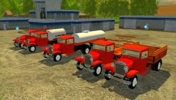 Набор грузовиков «Ford AA pack» v2.0 для Farming Simulator 2015 - скриншот