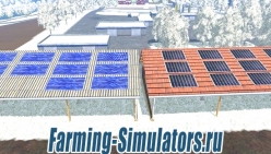 Навес «Shelter with Solar» v1.0 для Farming Simulator 2015 - скриншот