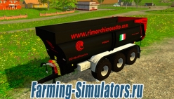 Прицеп «Crosetto CMR180 Black Beauty» v1.0 для Farming Simulator 2015 - скриншот