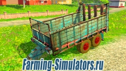 Прицеп для навоза «Fortschritt T088» v1.0 для Farming Simulator 2015 - скриншот