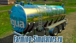Прицеп для воды «Tanque Sisterna Water» v1.0 для Farming Simulator 2015 - скриншот