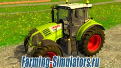 Трактор «Claas Axion 850» v2.5 для Farming Simulator 2015 - скриншот