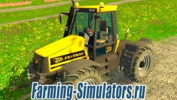 Трактор «JCB Fastrac 2140» v1.0 для Farming Simulator 2015 - скриншот