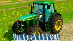 Трактор «John Deere 6810» v1.1 для Farming Simulator 2015 - скриншот