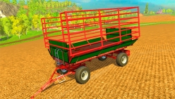 Тюкопресс «Welger AP730wc and Trailer» v1.0 для Farming Simulator 2015 - скриншот