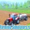 Бочка для удобрений «Fliegl VFW 10600» для Farming Simulator 2015 - скриншот