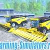 Комбайн «New Holland CR1090» pack для Farming Simulator 2015 - скриншот