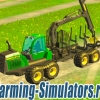 Лесовоз «John Deere 1510e IT4» v1.0.1 для Farming Simulator 2015 - скриншот