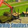 Лесовоз «УРАЛ» + прицеп v3.0 для Farming Simulator 2015 - скриншот