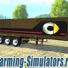 Прицеп «Cat Semi Trailer B SGW» v2 для Farming Simulator 2015 - скриншот