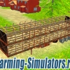 Прицеп для животных «Viehtrailer» v1.0 для Farming Simulator 2015 - скриншот