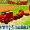 Тягач «Oshkosh M1070 A1» + трал v1.0 для Farming Simulator 2015 - скриншот